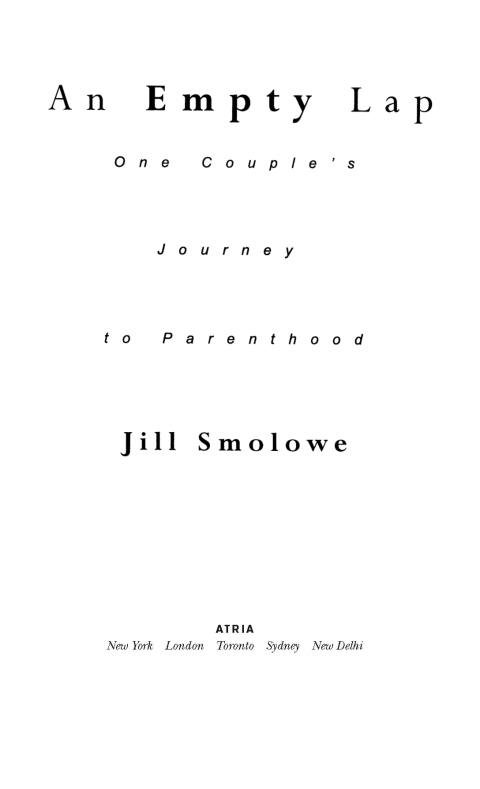 Cover image for book An Empty Lap