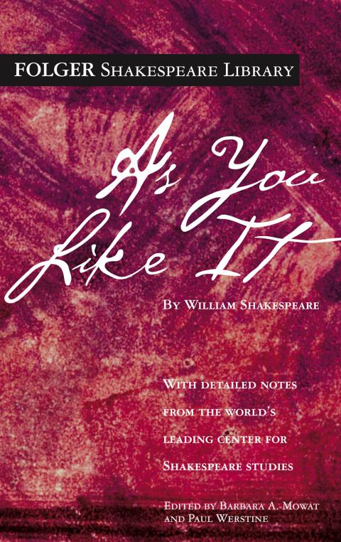 Cover image for book As You Like It