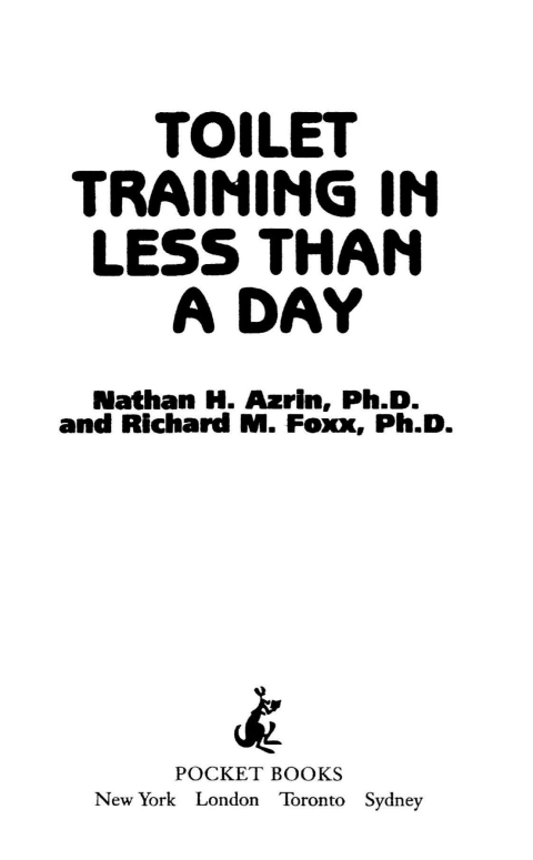 Cover image for book Toilet Training in Less Than a Day