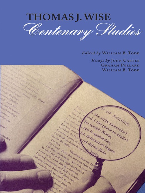 Cover image for book Thomas J. Wise