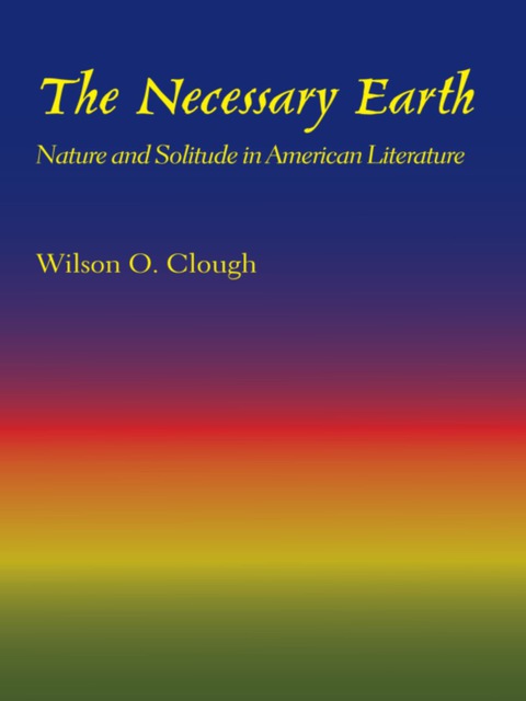 Cover image for book The Necessary Earth