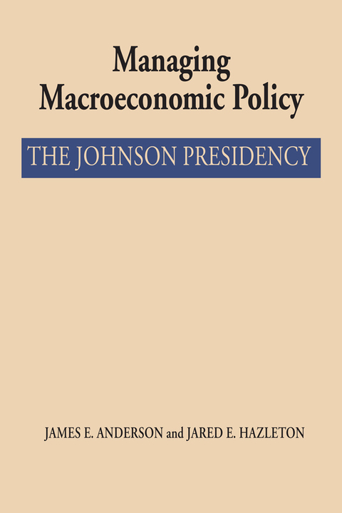 Cover image for book Managing Macroeconomic Policy