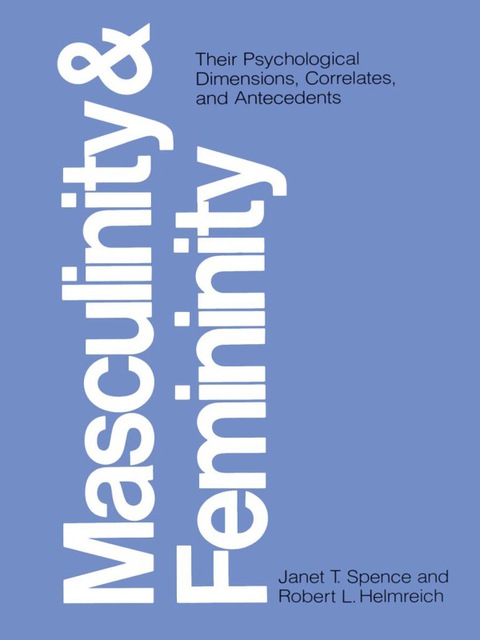 Cover image for book Masculinity and Femininity