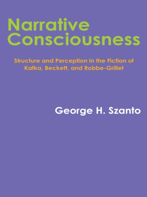 Cover image for book Narrative Consciousness