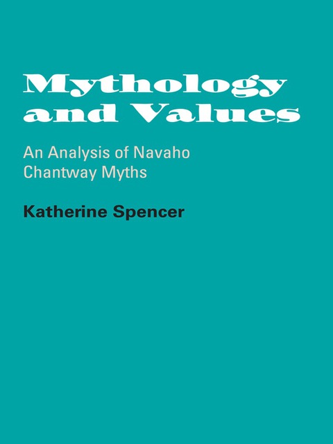 Cover image for book Mythology and Values
