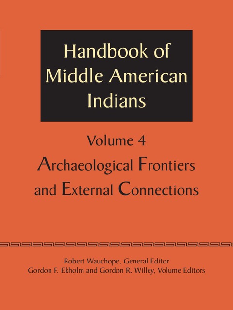Cover image for book Handbook of Middle American Indians, Volume 4