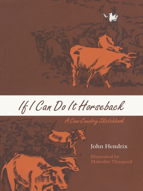 Cover image for book If I Can Do It Horseback