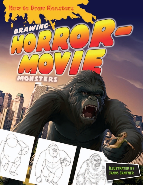 Cover image for book Drawing Horror-Movie Monsters