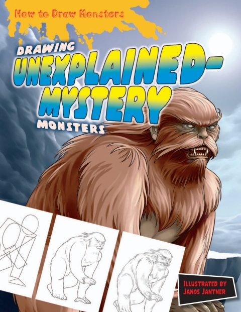 Cover image for book Drawing Unexplained-Mystery Monsters
