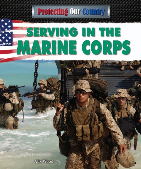 Cover image for book Serving in the Marine Corps