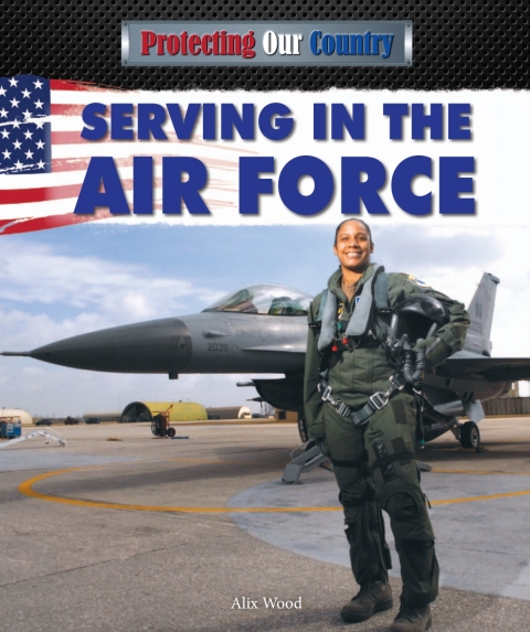Cover image for book Serving in the Air Force