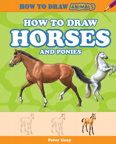Cover image for book How to Draw Horses and Ponies