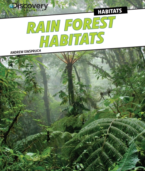 Cover image for book Rain Forest Habitats