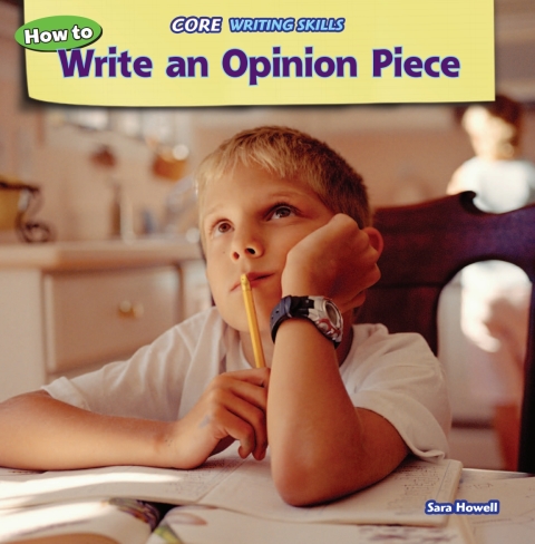 Cover image for book How to Write an Opinion Piece