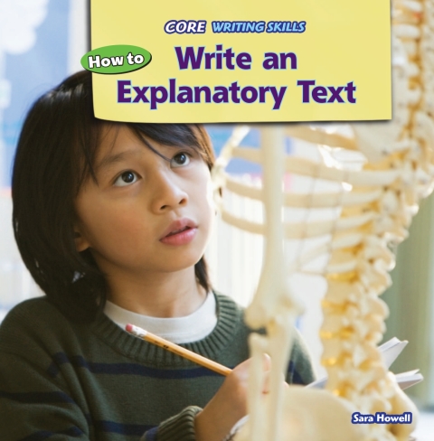 Cover image for book How to Write an Explanatory Text