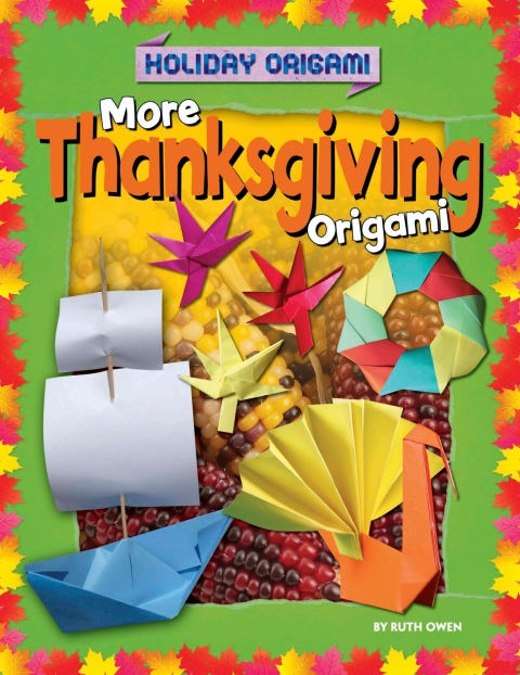 Cover image for book More Thanksgiving Origami