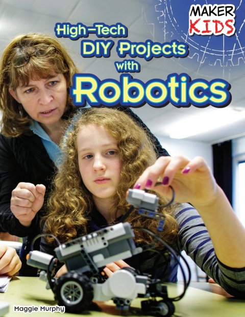 Cover image for book High-Tech DIY Projects with Robotics