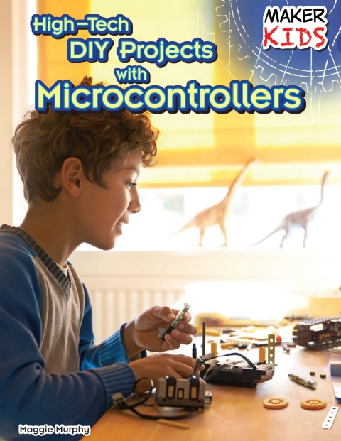 Cover image for book High-Tech DIY Projects with Microcontrollers