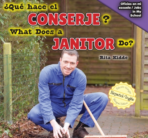 Cover image for book ¿Qué hace el conserje? / What Does a Janitor Do?