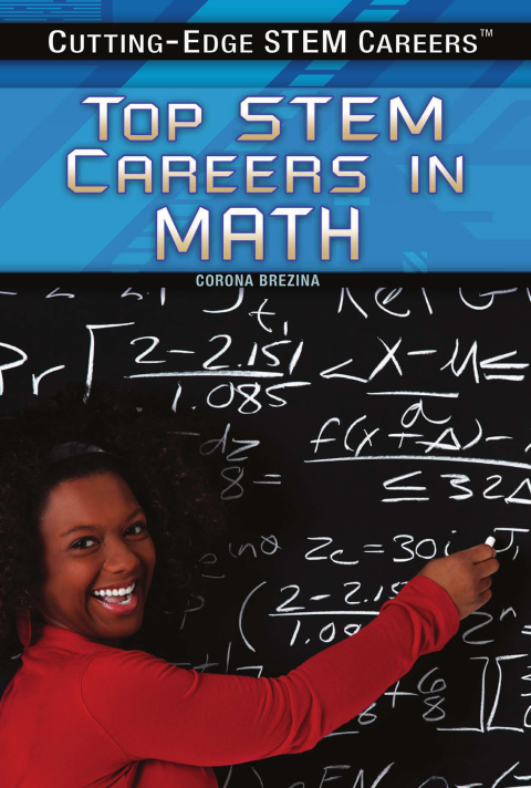 Cover image for book Top STEM Careers in Math