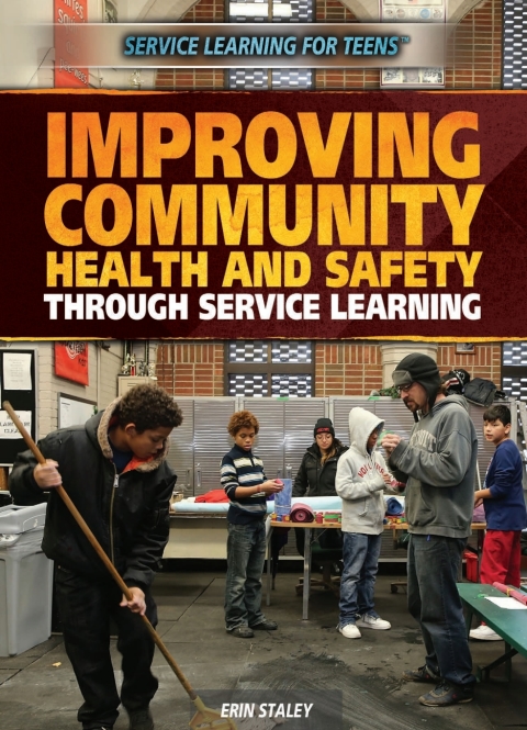 Cover image for book Improving Community Health and Safety Through Service Learning