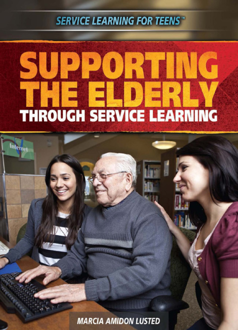Cover image for book Supporting the Elderly Through Service Learning
