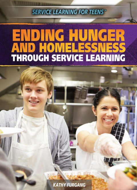 Cover image for book Ending Hunger and Homelessness Through Service Learning