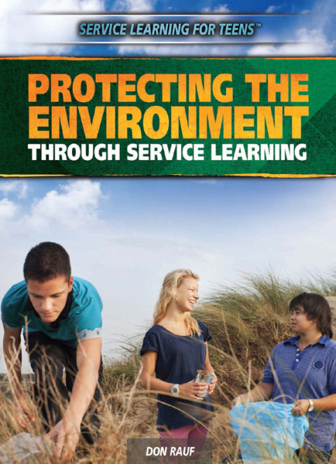 Cover image for book Protecting the Environment Through Service Learning