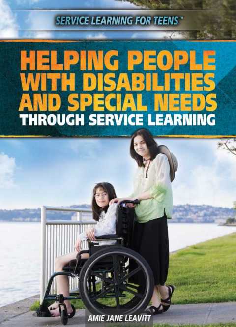 Cover image for book Helping People with Disabilities and Special Needs Through Service Learning