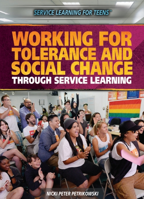 Cover image for book Working for Tolerance and Social Change Through Service Learning