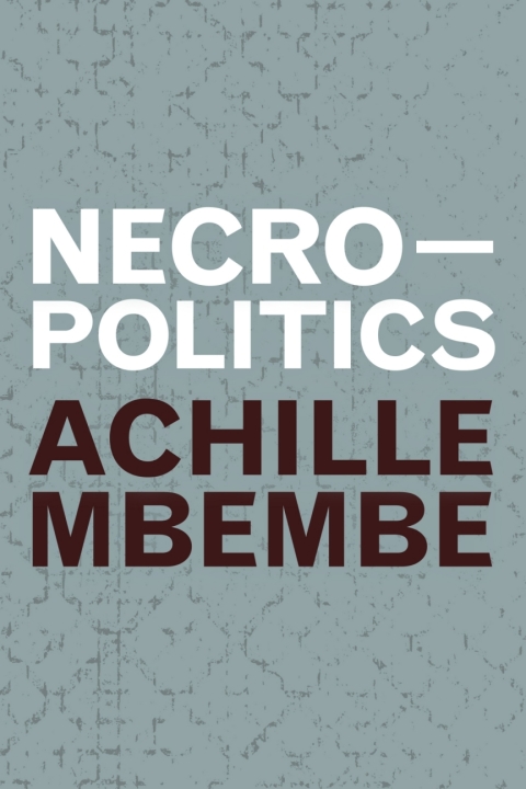 Cover image for book Necropolitics
