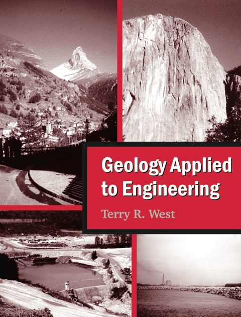 Cover image for book Geology Applied to Engineering