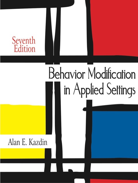 Cover image for book Behavior Modification in Applied Settings