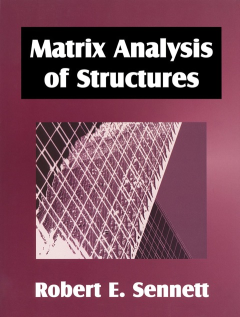 Cover image for book Matrix Analysis of Structures