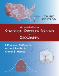 Cover image: An Introduction to Statistical Problem Solving in Geography 3rd edition 9781478611196