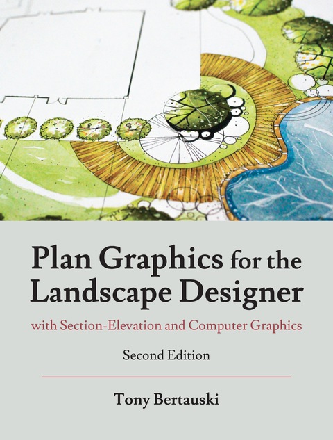 Cover image for book Plan Graphics for the Landscape Designer: with Section-Elevation and Computer Graphics