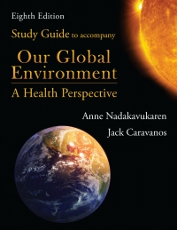 Cover image: Study Guide to Accompany Our Global Environment: A Health Perspective 8th edition 9781478639961