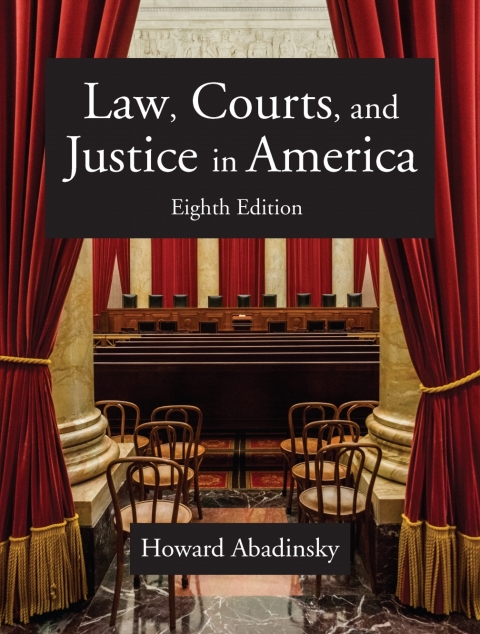 Cover image for book Law, Courts, and Justice in America