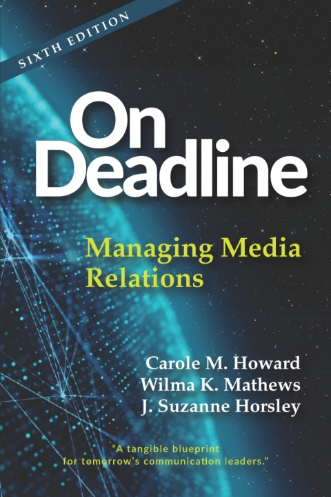 Cover image for book On Deadline: Managing Media Relations