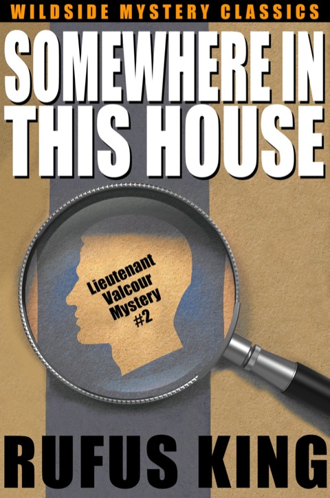 Cover image for book Somewhere in This House: A Lt. Valcour Mystery