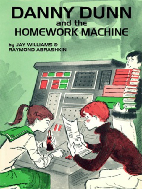 Cover image for book Danny Dunn and the Homework Machine