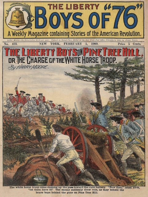 Cover image for book The Liberty Boys on Pine Tree Hill