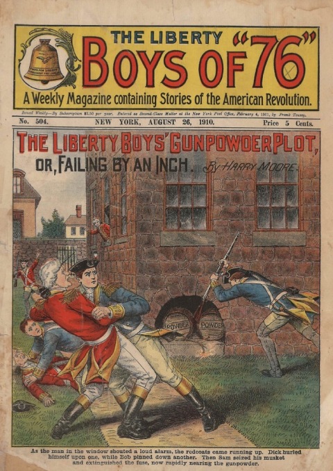 Cover image for book The Liberty Boys of '76: The Liberty Boys' Gunpowder Plot