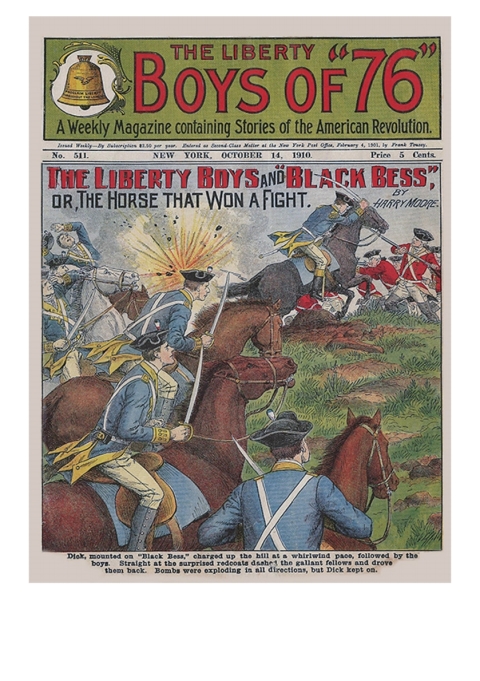 Cover image for book The Liberty Boys and "Black Bess"
