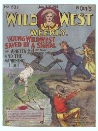 Cover image: Young Wild West Saved by a Signal
