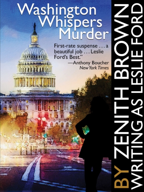Cover image for book Washington Whispers Murder