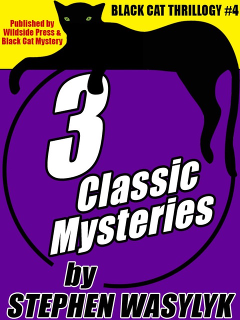 Cover image for book Black Cat Thrillogy #4: 3 Mysteries by Stephen Wasylyk
