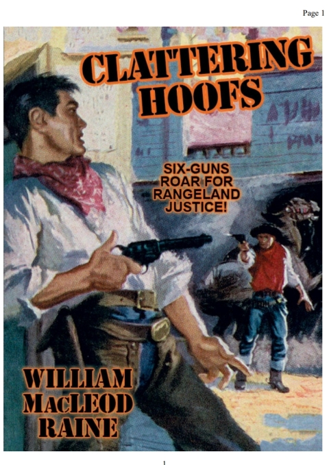 Cover image for book Clattering Hoofs