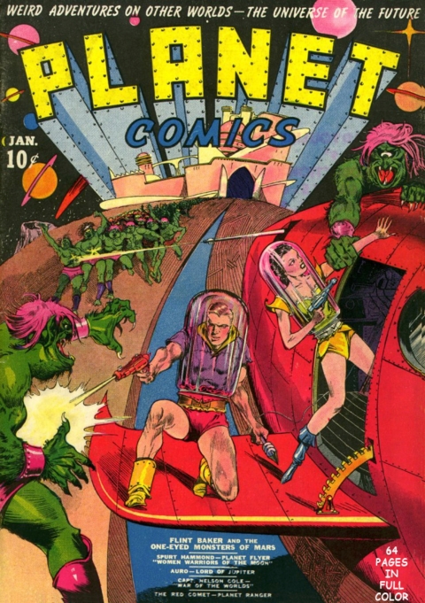 Cover image for book Planet Comics #1