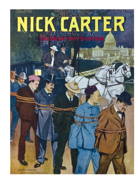 Cover image for book Nick Carter #563: The Great Spy System